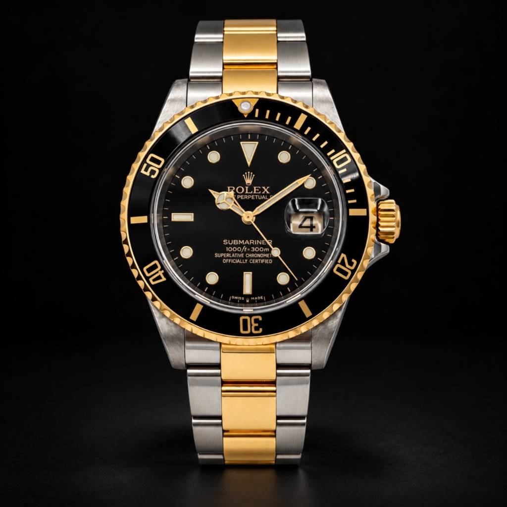 Submariner Date Full Set Sticker nahezu ungetragen