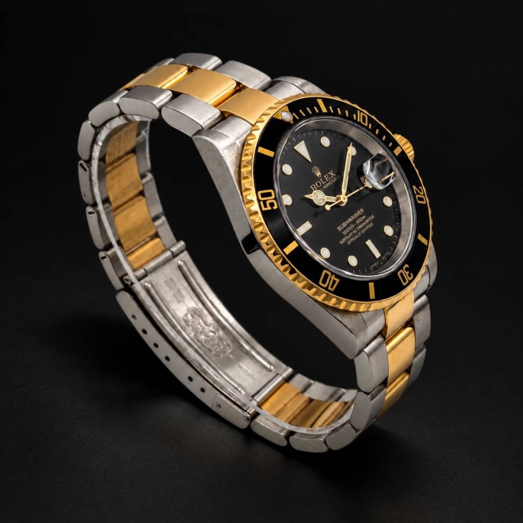 Submariner Date Full Set Sticker nahezu ungetragen
