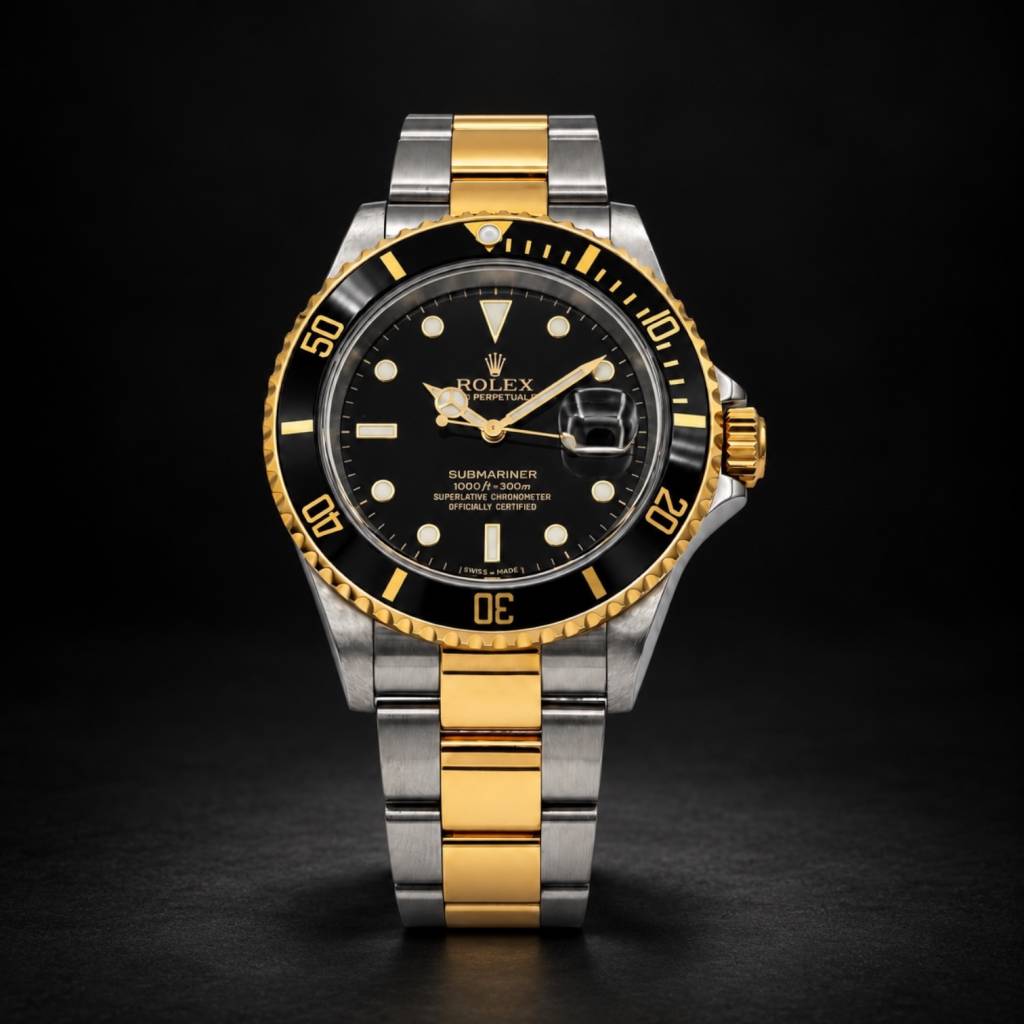 Submariner Date Full Set Sticker nahezu ungetragen