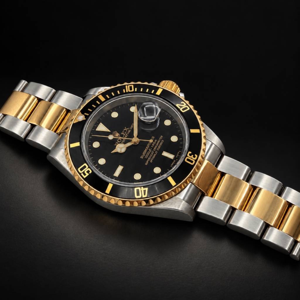 Submariner Date Full Set Sticker nahezu ungetragen