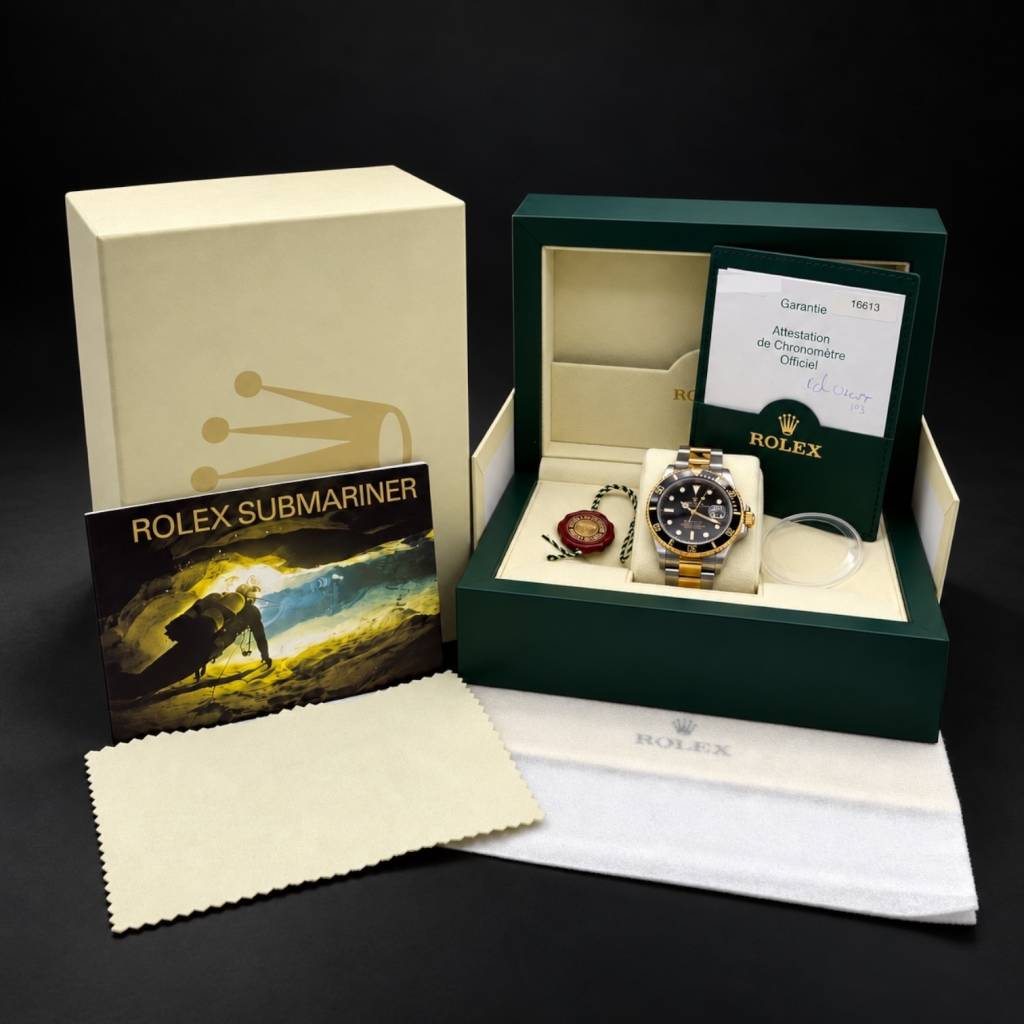Submariner Date Full Set Sticker nahezu ungetragen