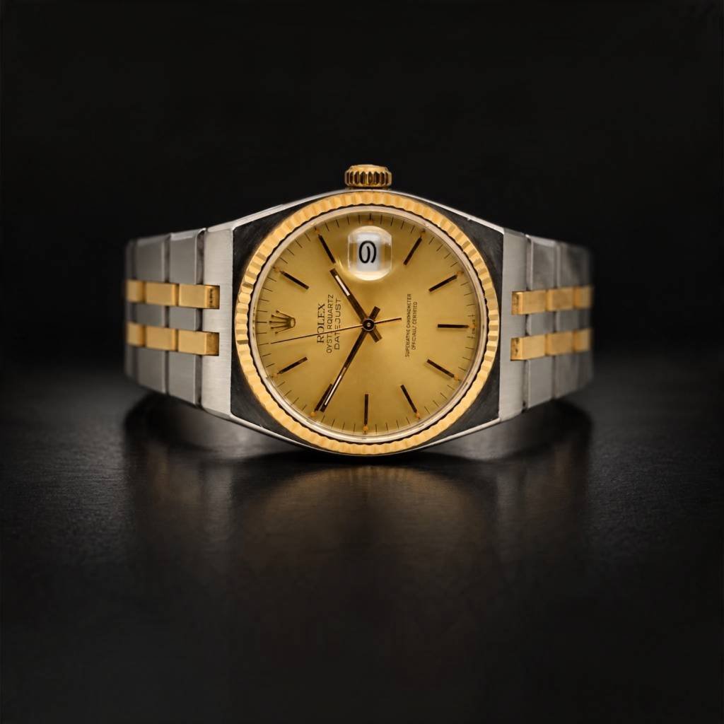 Oysterquartz Datejust Gold/Stahl Full Set