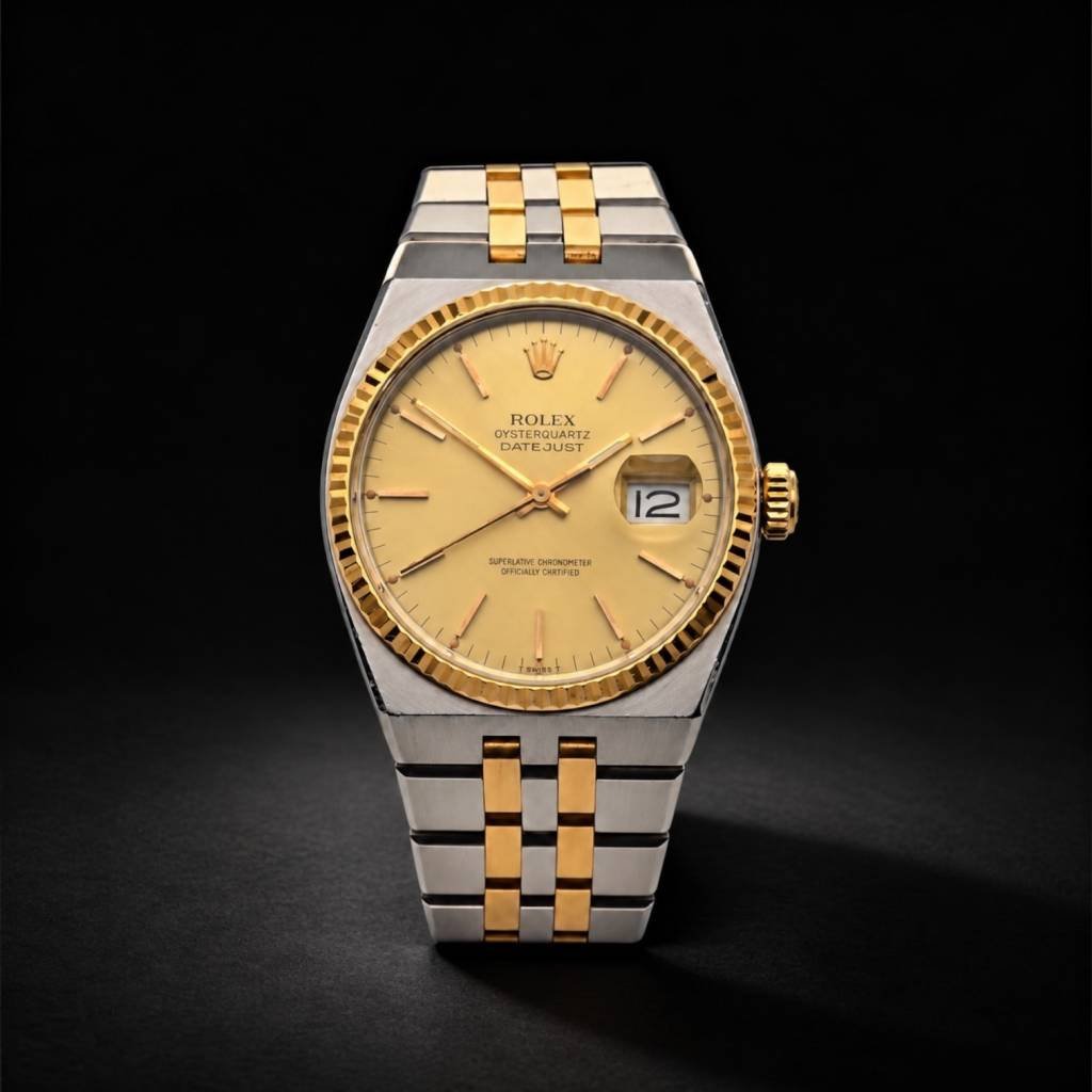 Oysterquartz Datejust Gold/Stahl Full Set