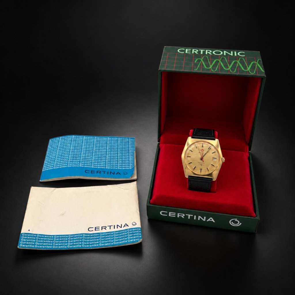 Certronic 18kt. Gelbgold - Full Set